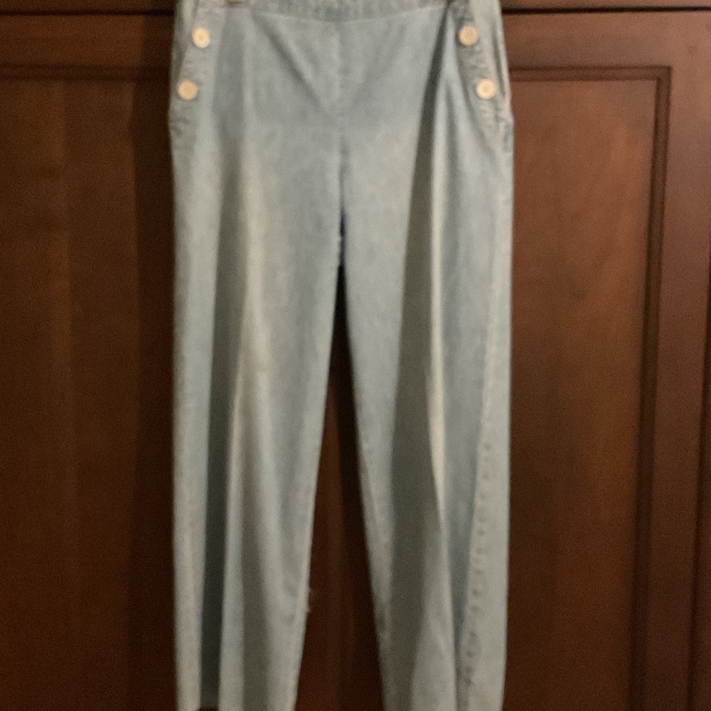 Ann Taylor Light Blue Cropped Pants